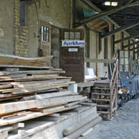2008 offene Ateliers in der noch nicht umgebauten Mühle