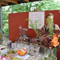 erfrischende asiatische Küche zur Ausstellung burmesischer Kunst