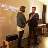 Zur Einführung und zum Abschluss führte Antje Grabley ein Gespräch mit dem Regisseur Thomas Wendrich.